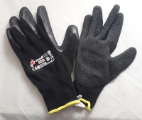 Rękawice ochronne REIS DRAGON czarne gumowane rozmiar 10